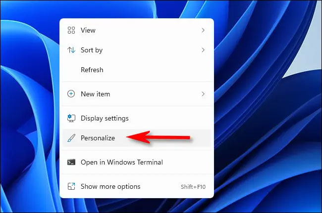 Hướng dẫn đổi hình nền cho Windows