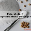 đường nho là gì