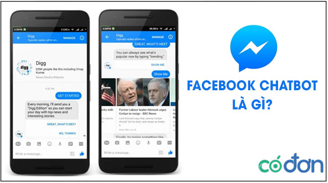 Facebook Chatbot là gì? Công dụng của Chatbot Facebook Messenger là gì?