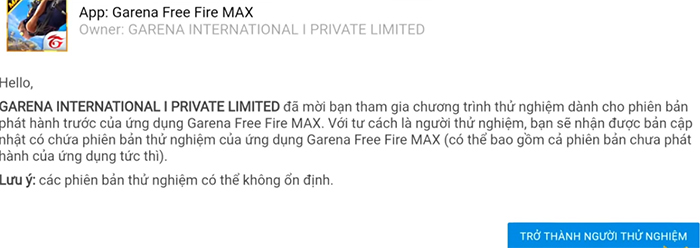 tải free fire max thử nghiệm