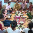 tranh vẽ gia đình 4 người