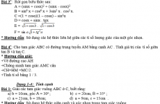 tính chất của tam giác vuông