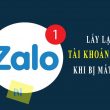 cách lấy lại mật khẩu zalo khi mất sim