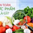 thực phẩm là gì