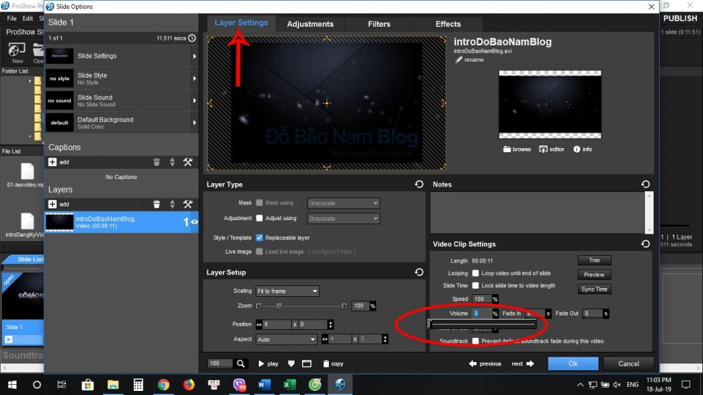 Xử Lý Âm Thanh Trong Proshow Producer Và Cách Khắc Phục, Cách Cắt Nhạc Trong Proshow Producer