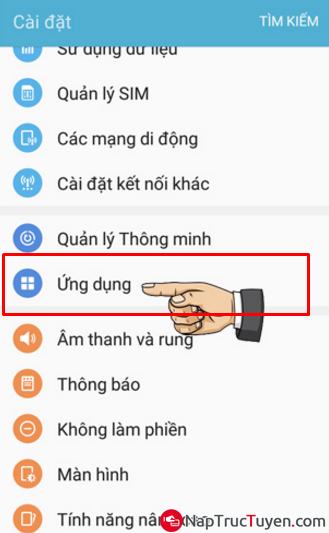 tắt lớp phủ màn hình samsung j5