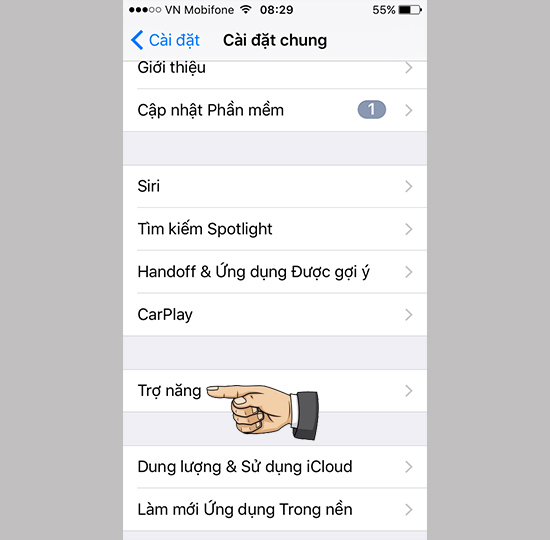 cách cài đèn flash khi có cuộc gọi đến cho iphone