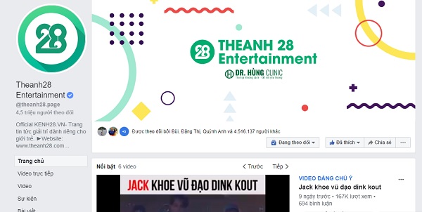 Thế Anh 28 Là Ai - Page Theanh28 Là Ai