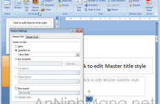 liên kết slide trong powerpoint 2010