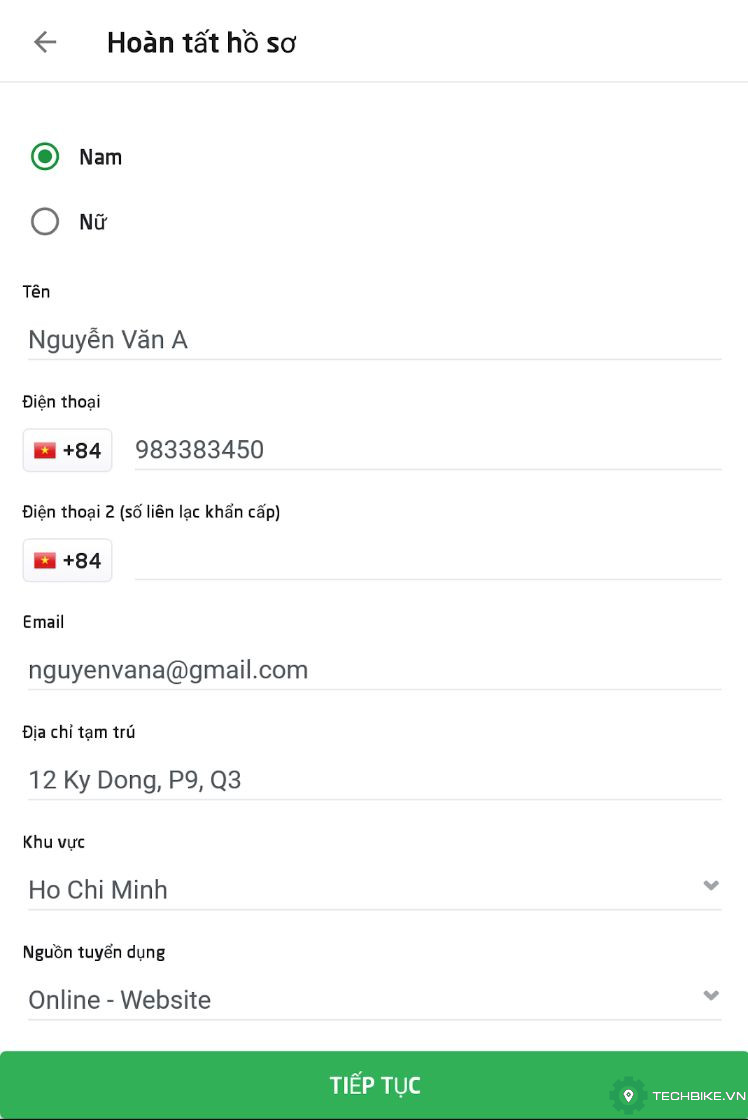 Hướng dẫn quy trình đăng ký làm tài xế xe ôm Gojek (online)