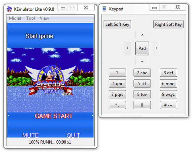 KEmulator 0.9.8 - Giả lập Java chơi game trên máy tính