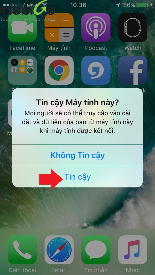 Cách khắc phục iPhone không thể kết nối với máy tính