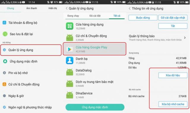 Khắc phục lỗi yêu cầu xác thực tài khoản Google trên CH Play