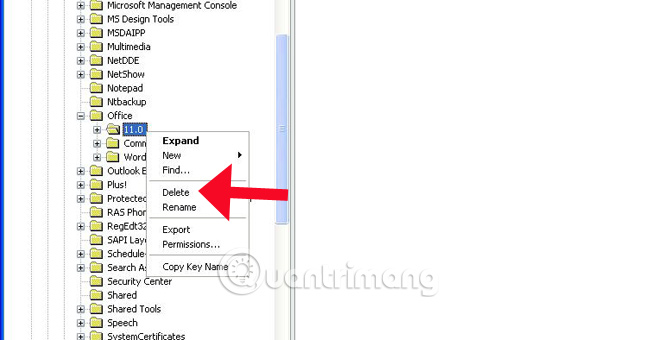 Khôi phục thiết lập mặc định trong Word, Excel 2003, 2007, 2010, 2013