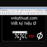 Ký hiệu phi là gì? Cách viết ký hiệu phi (Ø) Word, Excel, Cad - Báo Hay