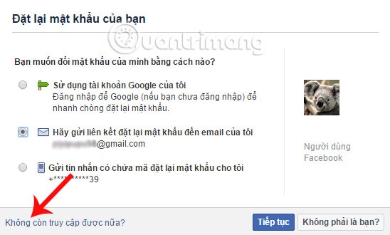 Hướng dẫn cách lấy lại mật khẩu Facebook bằng số điện thoại, email nhanh chóng