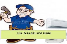 lỗi e4 điều hòa funiki