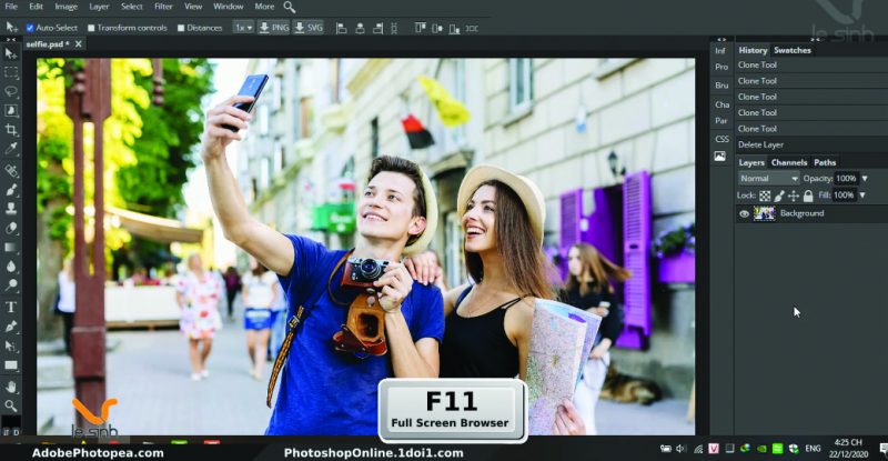 cách copy đối tượng trong photoshop