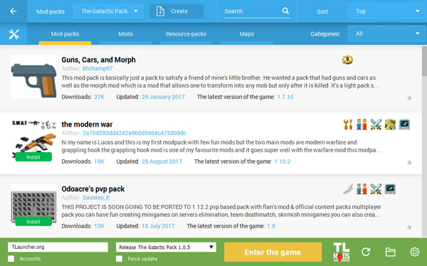 TLauncher – Download Minecraft Launcher