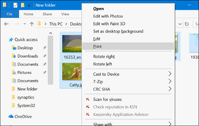 Cách đưa nhiều ảnh vào một tập tin PDF trên Windows 10