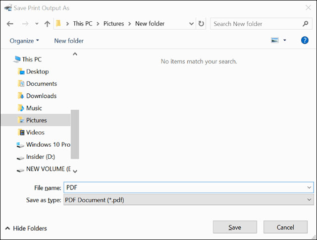 Cách đưa nhiều ảnh vào một tập tin PDF trên Windows 10