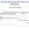 hối phiếu là gì