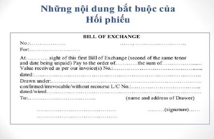hối phiếu là gì