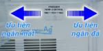 Quần yếm phối áo thun dài tay kẻ sọc. (nguồn ảnh: internet.)