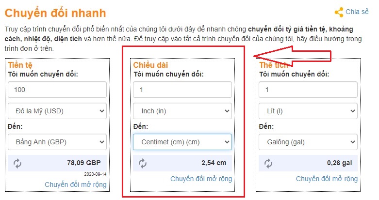 [Quy đổi] 1 inch bằng bao nhiêu cm, mm, m? 3 cách đơn giản nhất
