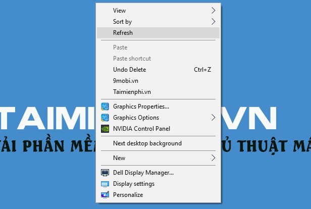 [TaiMienPhi.Vn] Refresh là gì ? có nên bấm Refresh máy tính desktop thường xuyên không