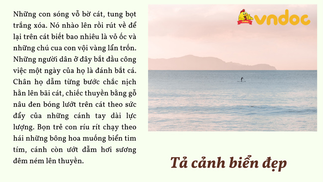 20 bài văn Tả cảnh biển Hay Chọn Lọc