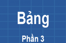 cách chỉnh các cột bằng nhau trong word