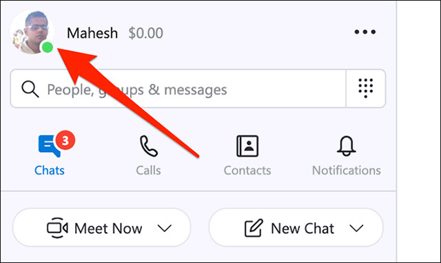 Cách thay tên Skype, đổi tên hiển thị trên Skype