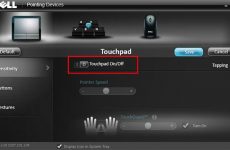 tắt touchpad win 10