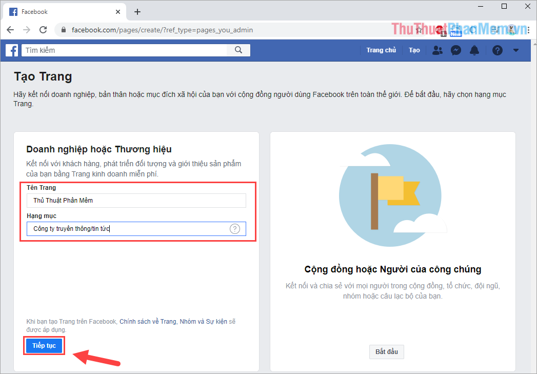 Cách tạo địa điểm trên Facebook