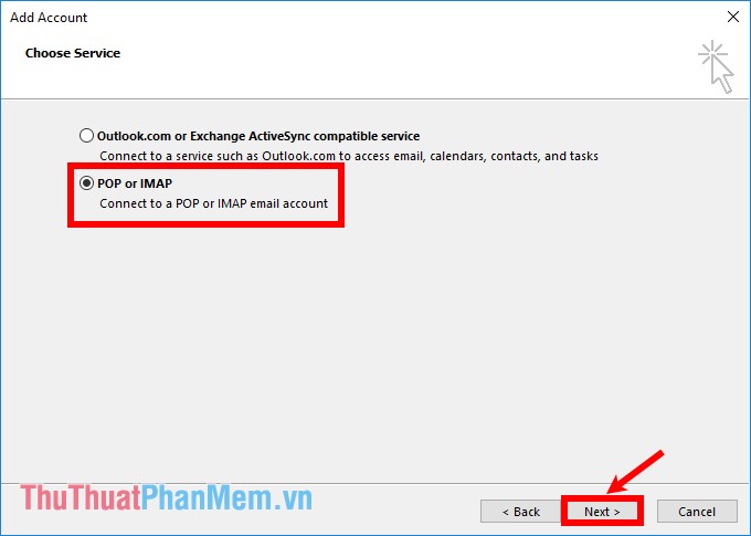 Thêm tài khoản Gmail vào Outlook 2013, 2016 – Cấu hình Gmail với Outlook