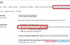 cấu hình gmail trong outlook 2013