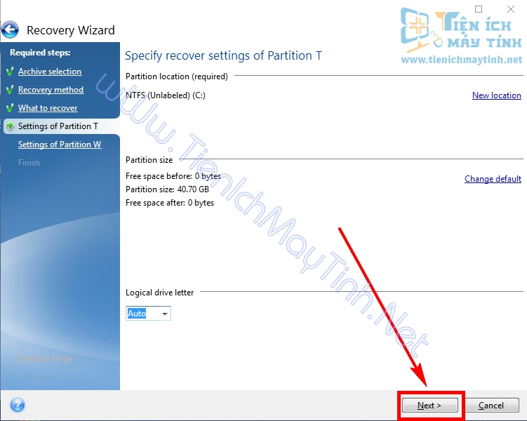 Hướng Dẫn Bung Ghost File TIB Chuẩn UEFI-GPT Chi Tiết