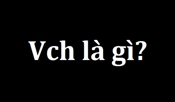 Vch là gì? Ý nghĩa của từ Vch được giải thích là gì ???