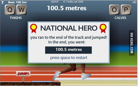 QWOP | Game | Lục Lọi Meme | Cộng đồng meme trực tuyến