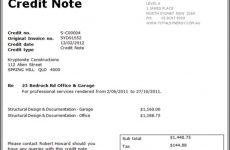 debit note là gì
