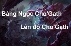 Bảng ngọc và cách lên đồ cho'gath