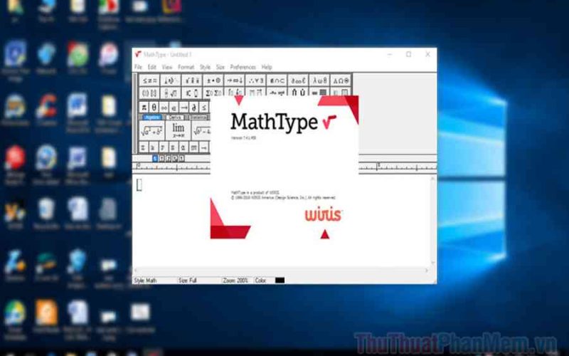 Phím tắt trong MathType - Toàn bộ phím tắt MathType bạn cần biết