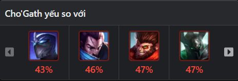 tướng khắc chế cho'gath